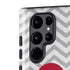Chevron Heart Galaxy S22 Ultra Pro Case
