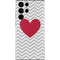 Chevron Heart Galaxy S22 Ultra Skin