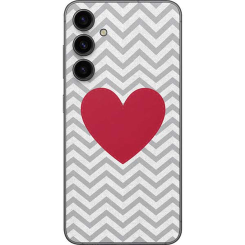 Chevron Heart Galaxy S23 FE Skin