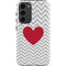 Chevron Heart Galaxy S23 Plus Pro Case