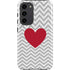 Chevron Heart Galaxy S23 Plus Pro Case