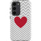 Chevron Heart Galaxy S23 Pro Case