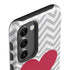 Chevron Heart Galaxy S23 Pro Case