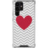 Chevron Heart Galaxy S24 Ultra Clear Case