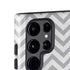 Chevron Heart Galaxy S24 Ultra Impact Case