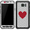 Chevron Heart Galaxy S7 Active Skin