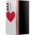 Chevron Heart Galaxy Z Fold2 5G Skin