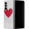 Chevron Heart Galaxy Z Fold4 5G Skin