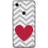 Chevron Heart Google Pixel 3a XL Skin