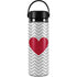 Chevron Heart Hydro Flask 20oz Wide Mouth Skin