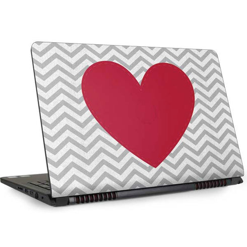 Chevron Heart Dell Inspiron Skin