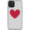 Chevron Heart iPhone 11 Pro Clear Case