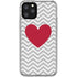 Chevron Heart iPhone 11 Pro Clear Case