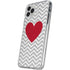 Chevron Heart iPhone 11 Pro Clear Case