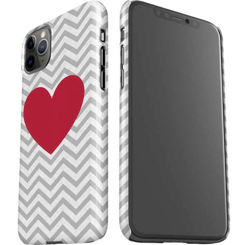Chevron Heart iPhone 11 Pro Max Lite Case
