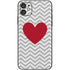 Chevron Heart iPhone 11 Skin