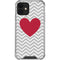 Chevron Heart iPhone 12 Clear Case