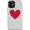 Chevron Heart iPhone 12 Impact Case
