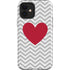 Chevron Heart iPhone 12 Impact Case
