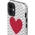 Chevron Heart iPhone 12 Impact Case