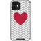 Chevron Heart iPhone 12 Mini Clear Case