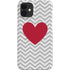 Chevron Heart iPhone 12 Mini Lite Case