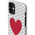 Chevron Heart iPhone 12 Mini Lite Case