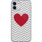 Chevron Heart iPhone 12 Mini Skin