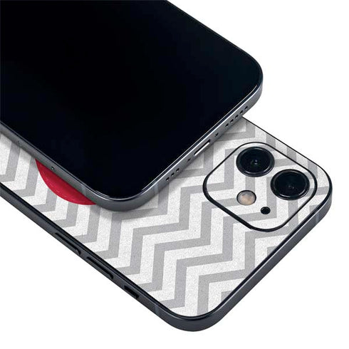 Chevron Heart iPhone 12 Mini Skin