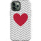Chevron Heart iPhone 12 Pro Impact Case