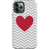 Chevron Heart iPhone 12 Pro Impact Case