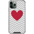 Chevron Heart iPhone 12 Pro Max Clear Case