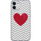 Chevron Heart iPhone 12 Skin