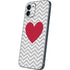 Chevron Heart iPhone 12 Skin