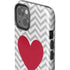 Chevron Heart iPhone 13 Impact Case