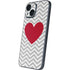 Chevron Heart iPhone 13 Mini Skin