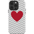 Chevron Heart iPhone 13 Pro Impact Case
