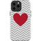 Chevron Heart iPhone 13 Pro Max Impact Case