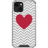 Chevron Heart iPhone 14 Clear Case