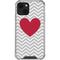 Chevron Heart iPhone 14 Plus Clear Case