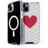 Chevron Heart iPhone 15 Plus MagSafe Case