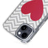 Chevron Heart iPhone 15 Plus MagSafe Case