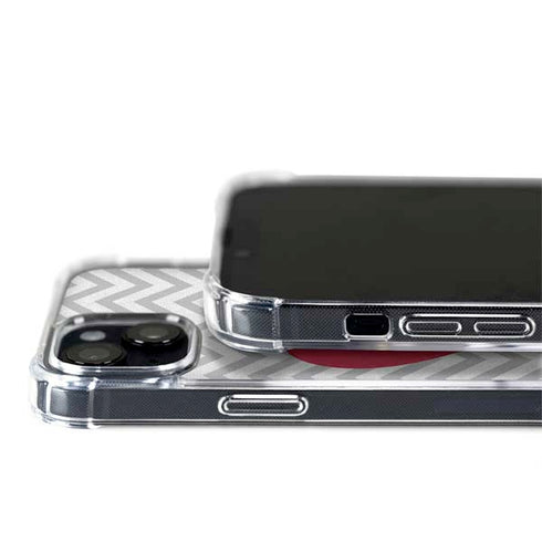 Chevron Heart iPhone 15 Plus MagSafe Case