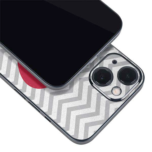 Chevron Heart iPhone 15 Plus Skin