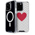 Chevron Heart iPhone 15 Pro MagSafe Case