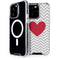 Chevron Heart iPhone 14 Pro MagSafe Case