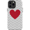 Chevron Heart iPhone 15 Pro Max Impact Case