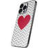 Chevron Heart iPhone 14 Pro Max Skin