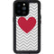 Chevron Heart iPhone 14 Pro Max Waterproof Case