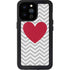 Chevron Heart iPhone 14 Pro Max Waterproof Case